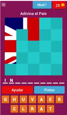 Adivina Banderas de Paises android App screenshot 9