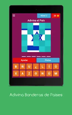 Adivina Banderas de Paises android App screenshot 10