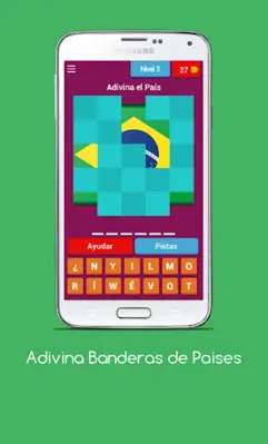 Adivina Banderas de Paises android App screenshot 12