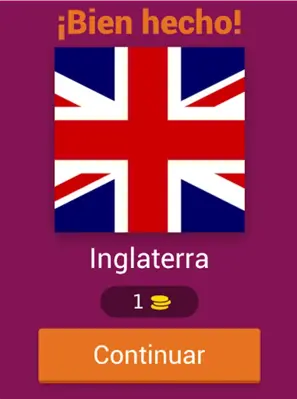 Adivina Banderas de Paises android App screenshot 4